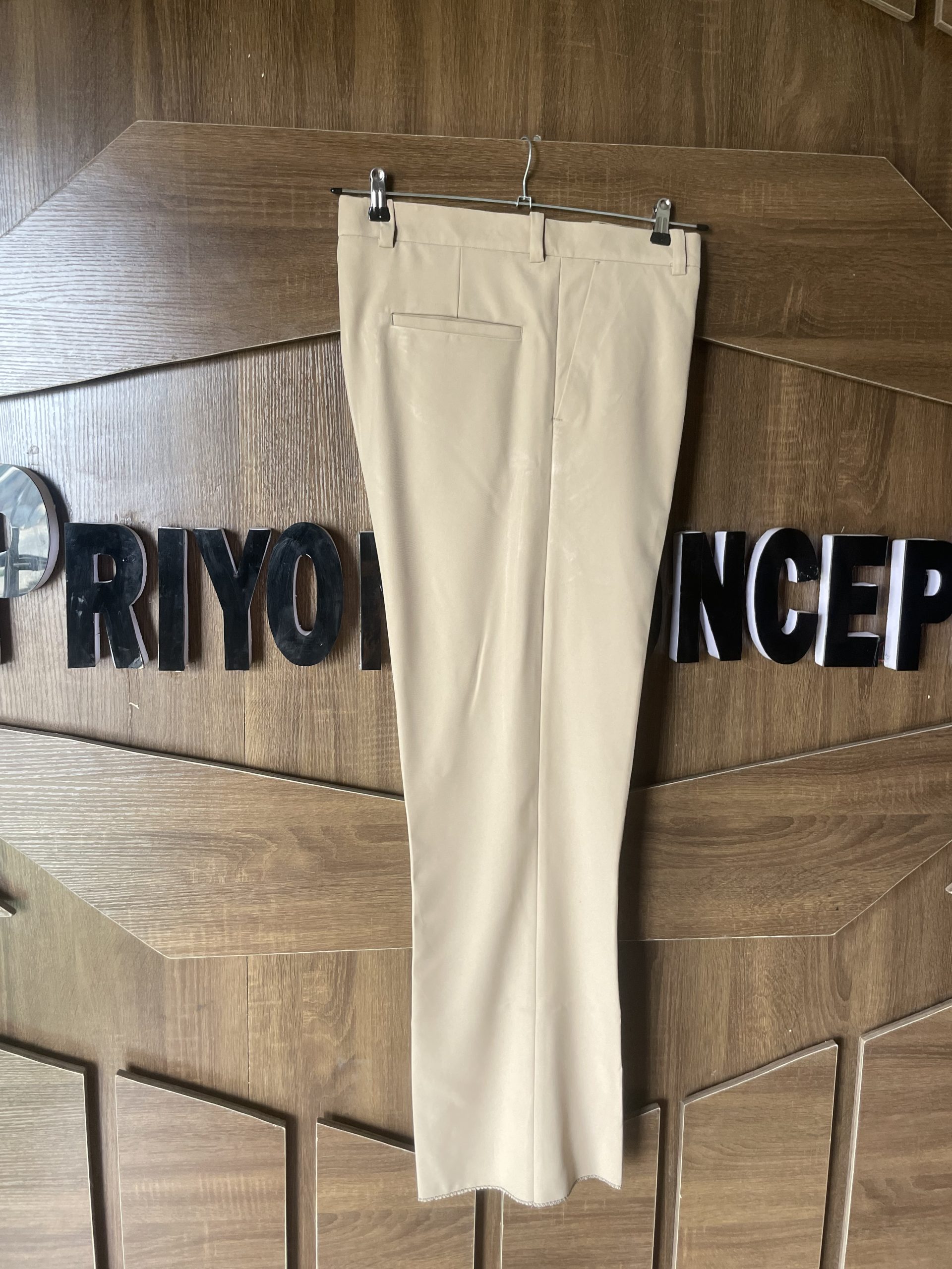 Sandstone Smart-Casual Trousers