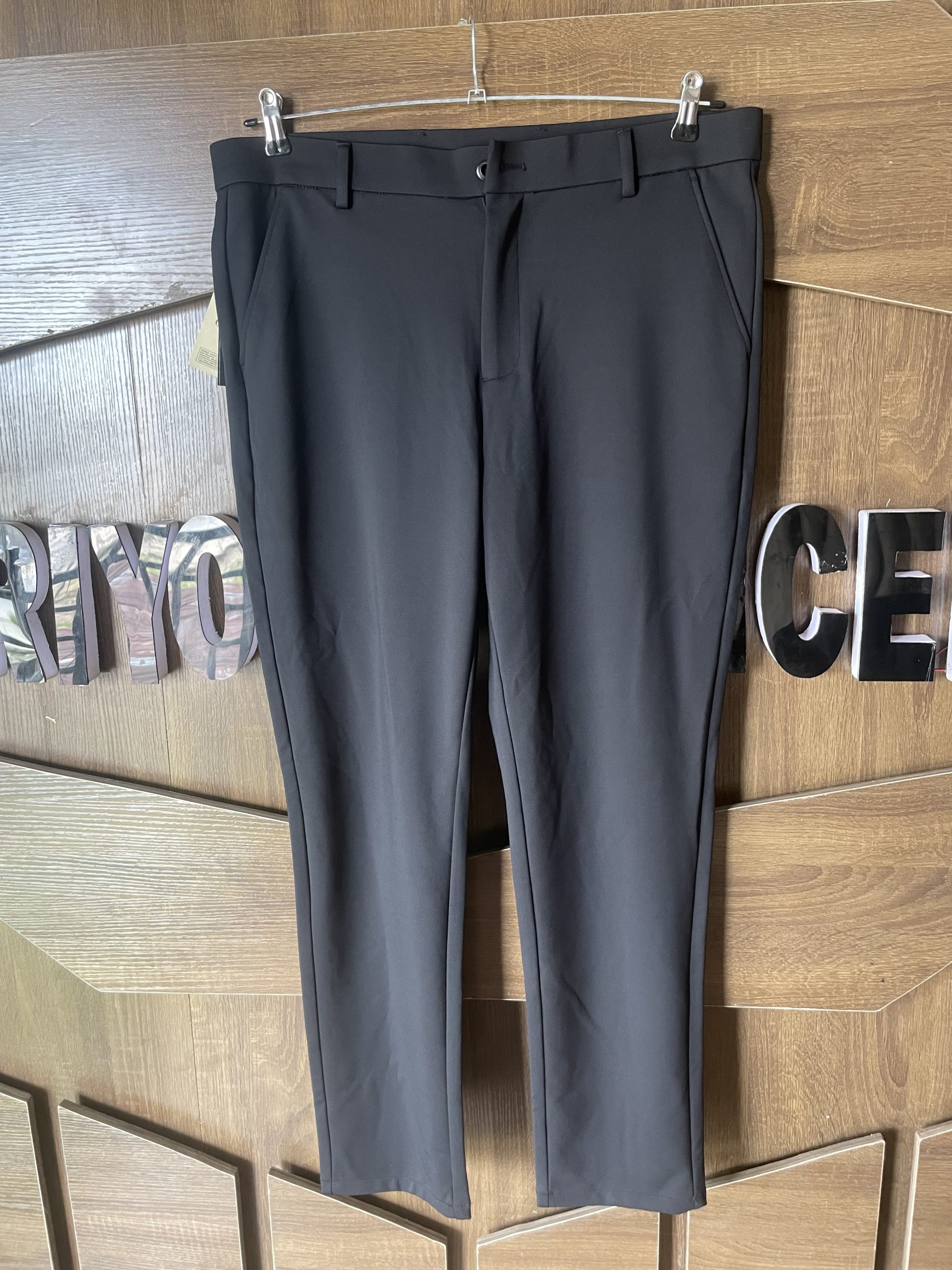 Solid Minimalist Trousers